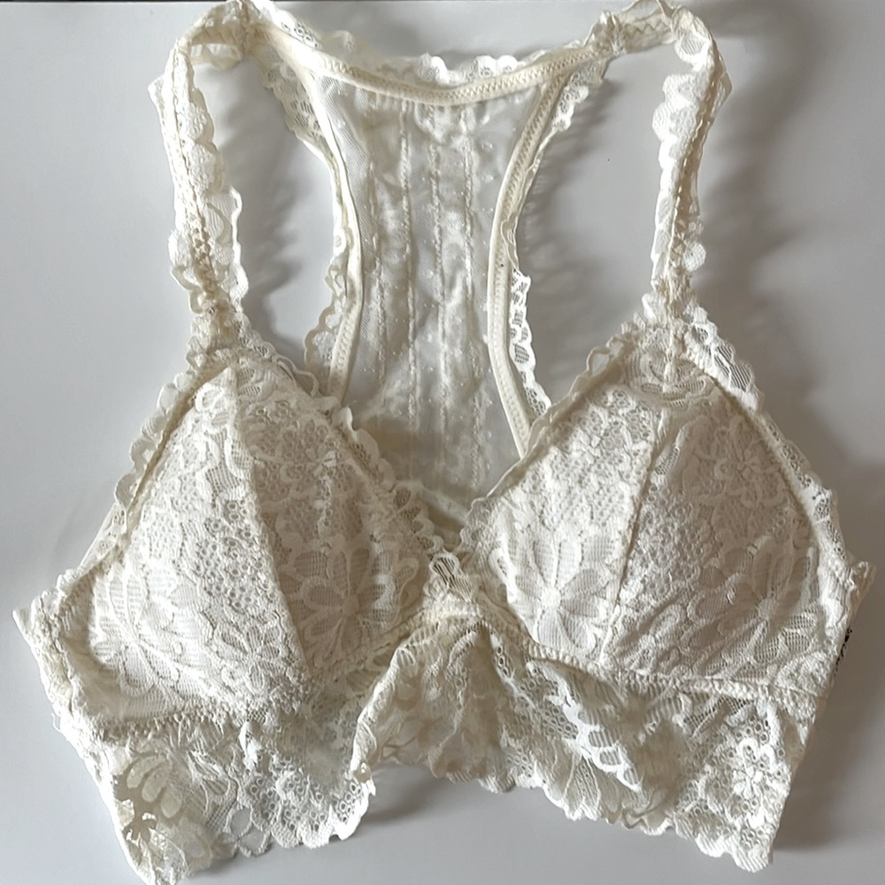 arie lace racerback bralette